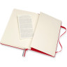 Блокнот MOLESKINE CLASSIC EXPANDED LARGE нелинованный, красный QP062EXPF2